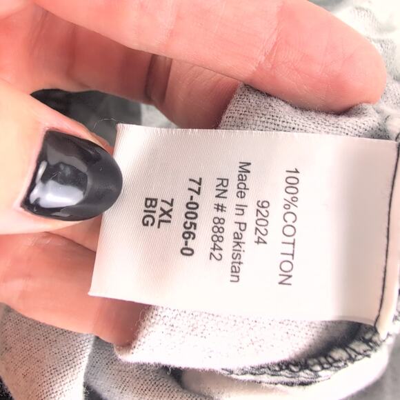 KingSize Skeleton Flannel Halloween Pajama Pants Men's 7XL - Picture 3 of 8